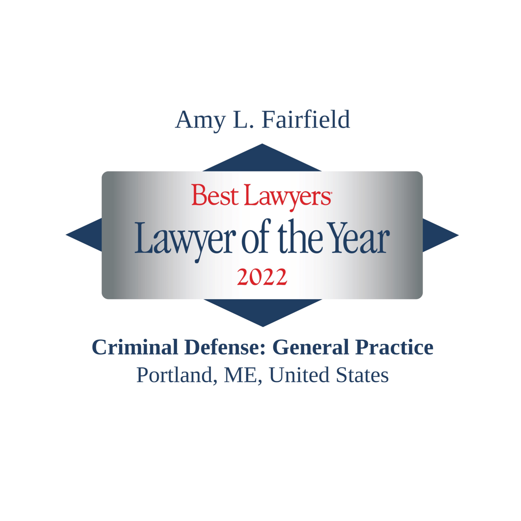 Amy L. Fairfield Named 2022 Best Lawyers® "Lawyer of the Year" in the